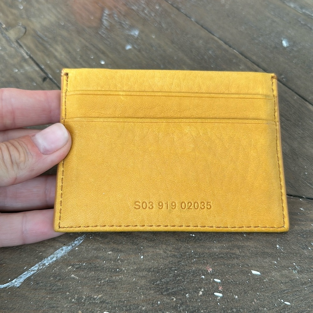 Shinola card holder